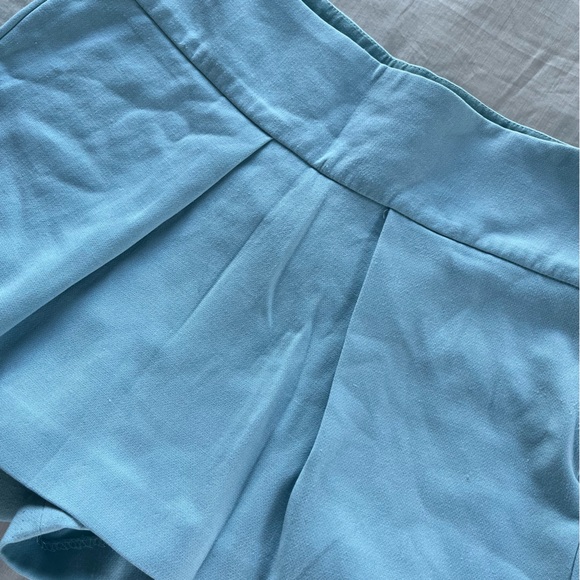 Zara light blue skort - Picture 4 of 4